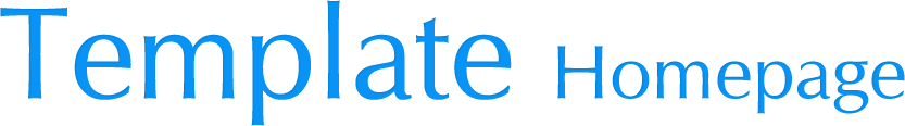 Template Homepage